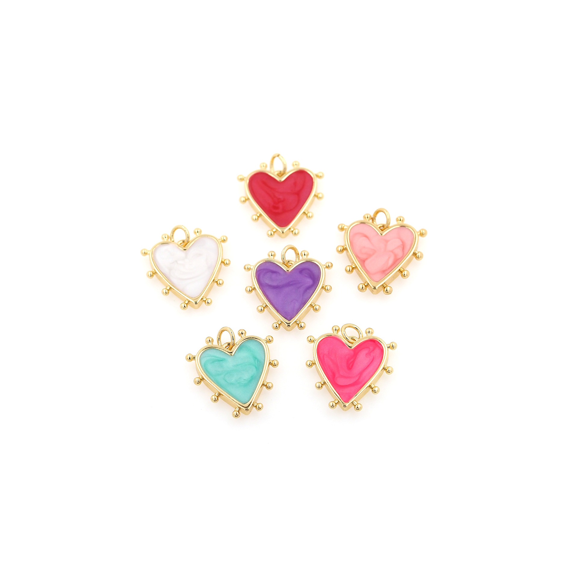 5g Weight Pendant Jewelry Making Type 19.5*18*2.8mm Jewelry Making Size DIY Jewelry Accessories Classification 1 Piece Quantity Copper Material Heart Shape Pattern Plating Design Simple Style, Classic Style Style 1 Piece 19.5*18*2.8mm Copper Heart Shape Pendant 2