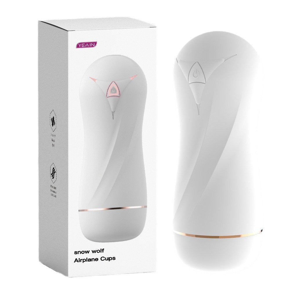 Noche Sakura vibración varita máquina de cañón vestir huevo salto AV masaje aparato masturbador chupar taza telescópica avión juguetes sexuales adultos