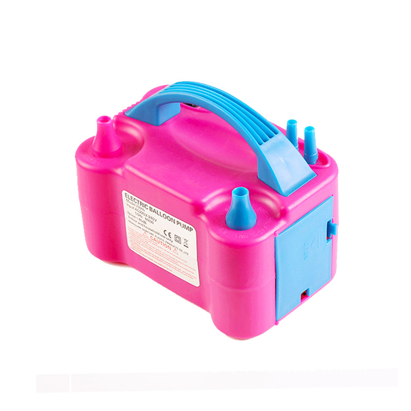 Inflador eléctrico de globos de doble orificio - Modelo 73005 - Para fiestas y eventos - Funciona como bomba manual y eléctrica image 4