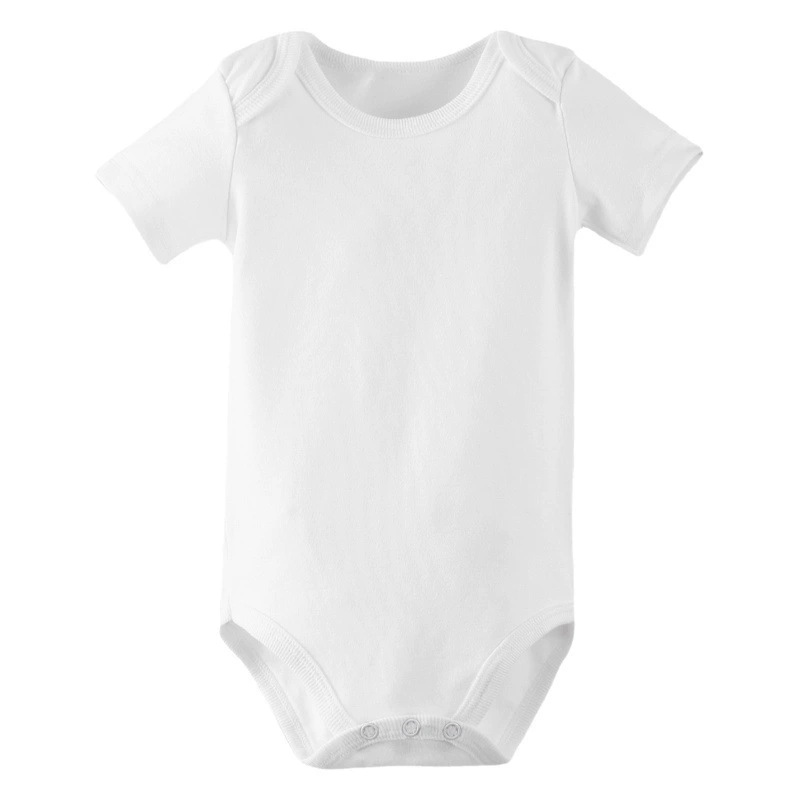 Детский комбинезон-боди из хлопка для новорожденных, короткий рукав, в европейском и американском стиле, для трансграничной торговли