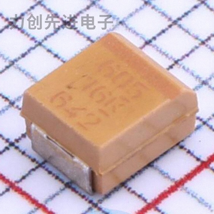 T491B685K016AT 参数 6.8uF(685) ±10% 16V 钽电容