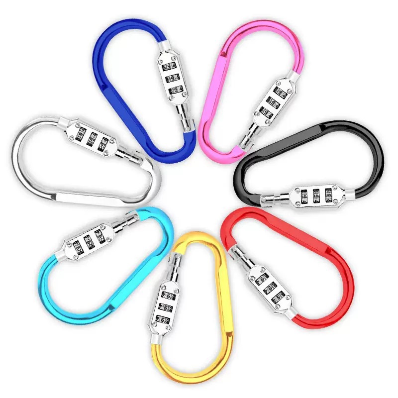 Multi-functional combination lock, padlock, backpack lock, helmet lock, universal lock, keychain lock, bicycle basket lock, lock buckle, hanging lock