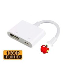 适用苹果手机投屏线usb-c转接线lightningtohdmi平板同屏线