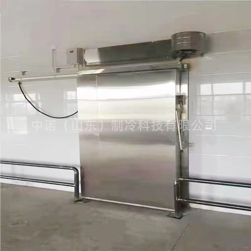 冷库门工厂定制用单扇推拉门电动逃生平移门双扇不锈钢密封保温门