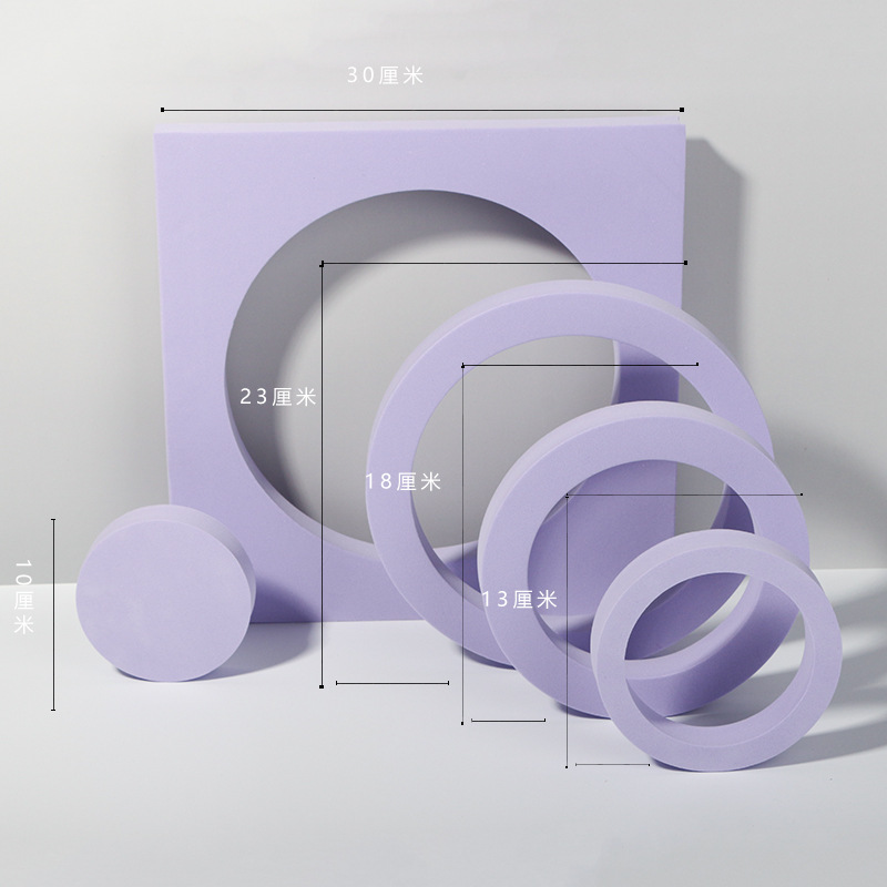 Cubo fotografía props ins Internet celebridad tridimensional joyería belleza Decoración Comida decoración Fondo paño