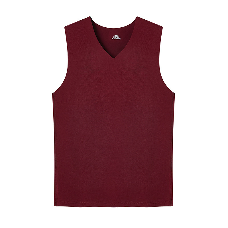 Chaleco de hombre vino rojo