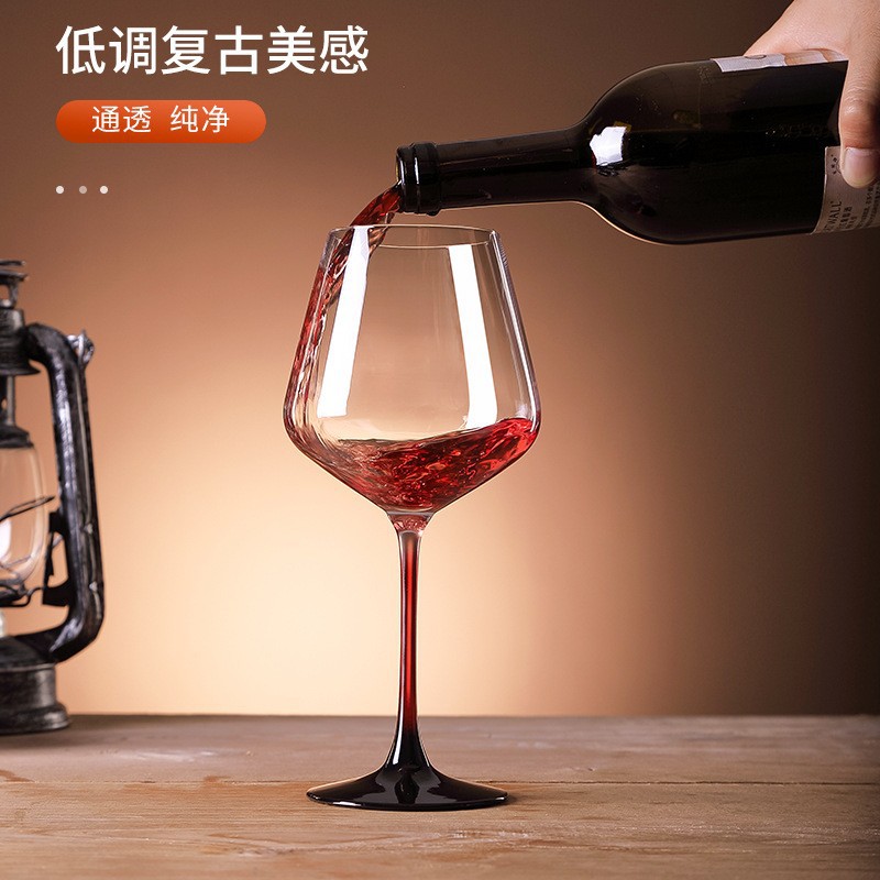 Fábrica directa de corte en frío serie de tazas de cristal tazas de vino