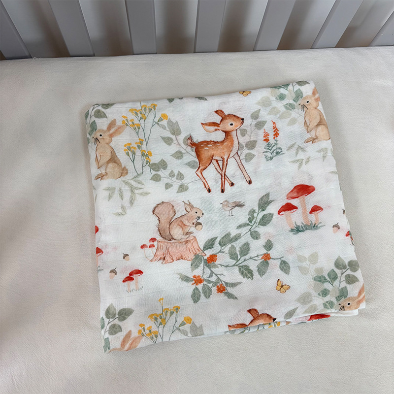 Pañuelo de gasa para recién nacidos, manta de bebé de algodón de bambú transpirable, bufanda de bebé, sala de partos, toalla cuadrada grande, manta