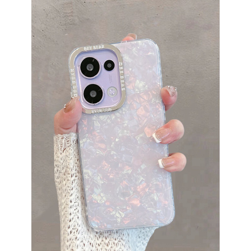 Suitable for Opporeno13 Mobile Phone Case Reno13Pro Transparent Pkm1 New Popular Ins Style Shell Pattern Female 15 Suitable for Opporeno13 Mobile Phone Case Reno13Pro Transparent Pkm1 New Popular Ins Style Shell Pattern Female 15