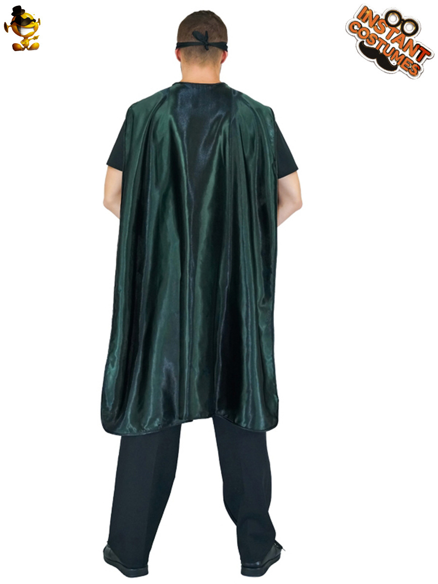 Suministro transfronterizo de los hombres grandes negro guapo máscara de ojo capa de la mascarada cos traje de la etapa de rendimiento ropa