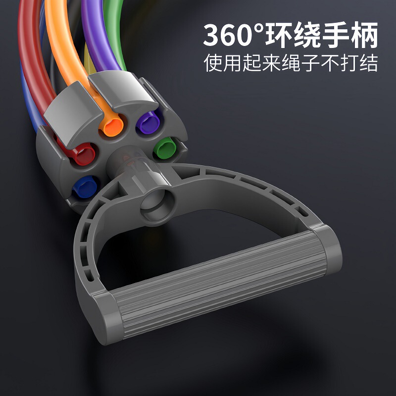 テンショナー弾性ロープフィットネス 11 点セット回転ストレッチトレーニングベルト家庭用ドア掛け多機能フィットネステンションロープ|undefined