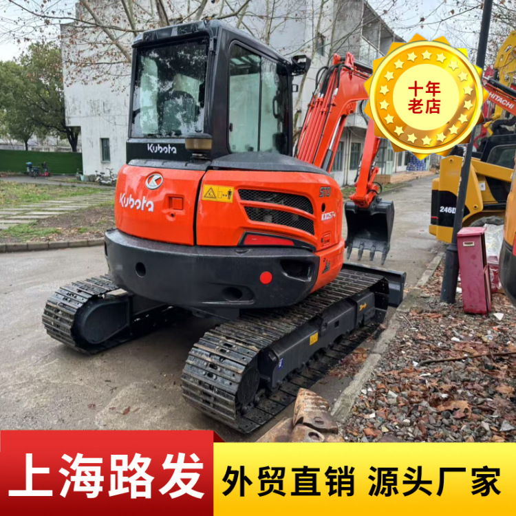 Comercio exterior profesional segunda excavadora de mano excavadora gancho para venta Kubota KX163 image 4