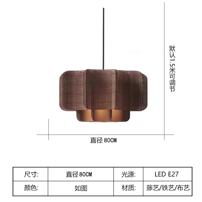 80 cm de diámetro café