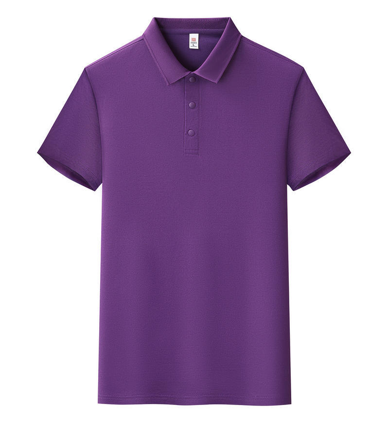 Camisas de polo de tamaño grande personalizadas impresión de logotipo transfronterizo de verano de hielo ropa de trabajo equipo de trabajo camiseta de manga corta personalizada