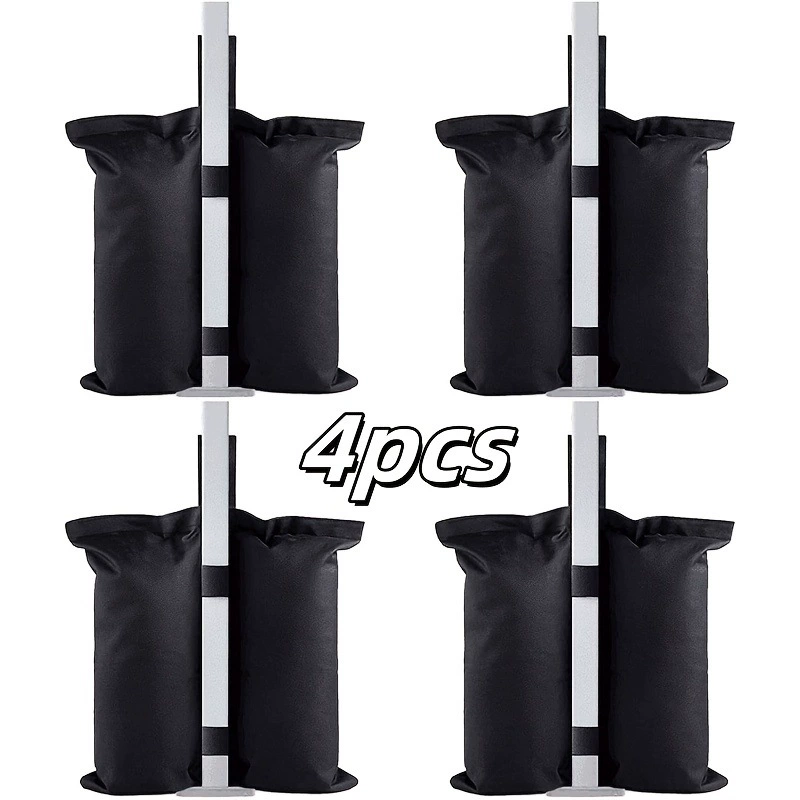 Крепление для палатки Temu, уличное, с фиксированными мешками с песком, тент, зонт, основание, фиксированный песок, 4 шт.