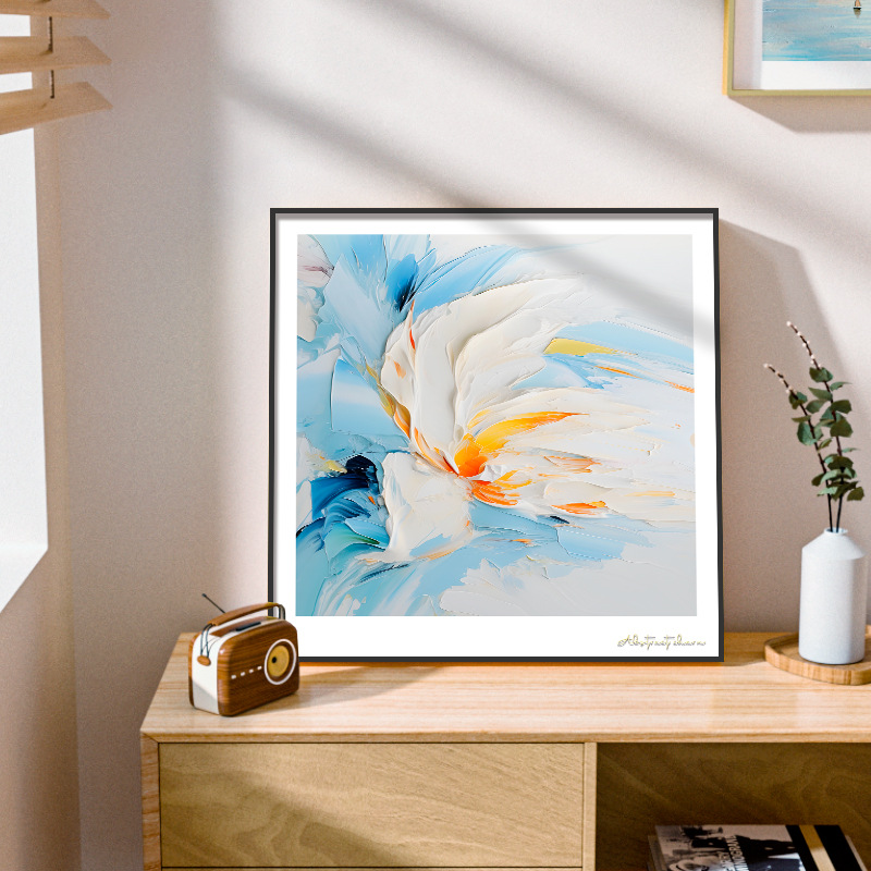 Pintura decorativa de dos partes abstracta minimalista, sala de estar, sofá, pasillo, porche, pintura colgante, pintura al óleo, estilo dormitorio, pintura mural