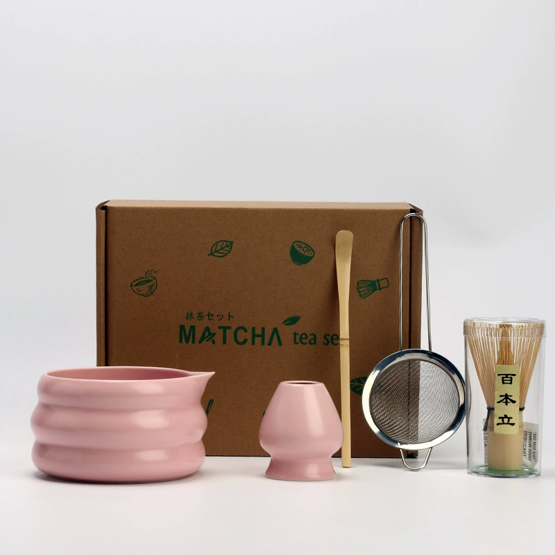 Матча, чайная чашка, набор, нож, чайный порошок