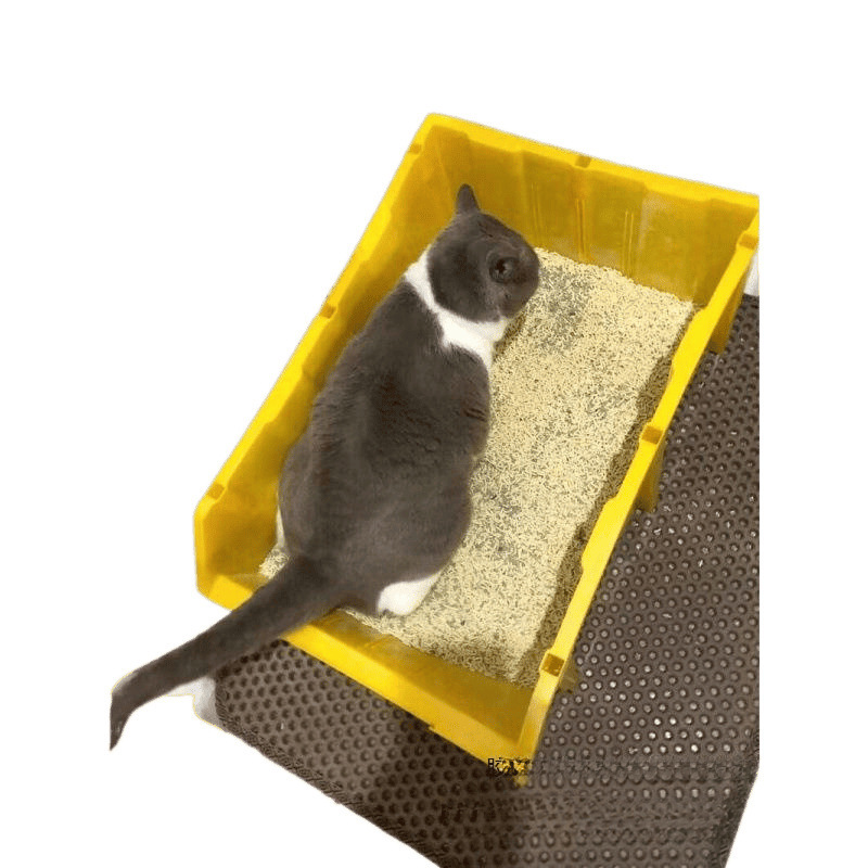 猫トイレサイズ 特大 メインクーン猫 巨大コンテナ ラージターンオーバー フルオープン ジャイアント デフォルト|undefined