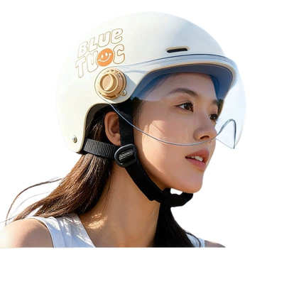 Motosiklet kaskı (dəbilqə) – Breathable Sun Protection Riding Helmet