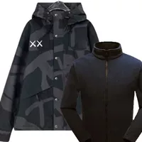 Chao Brand три в одном совместная пара камуфляжная водонепроницаемая куртка куртка с вышивкой вкладыша