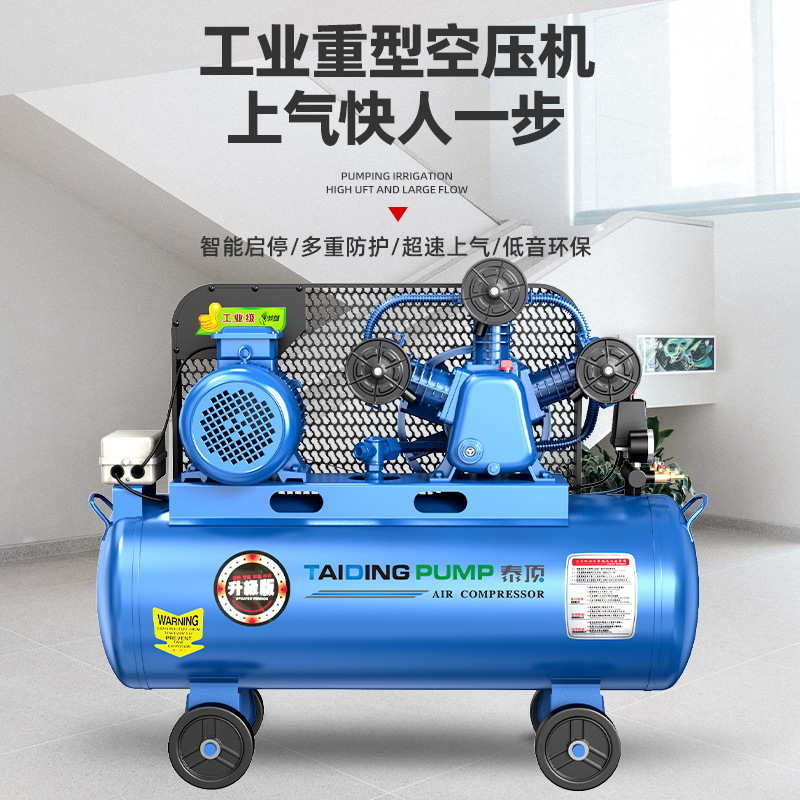 V-0.25/8工業型高圧ベルト式ピストン圧縮機空気圧縮機木工塗装エアホッチキス用|undefined