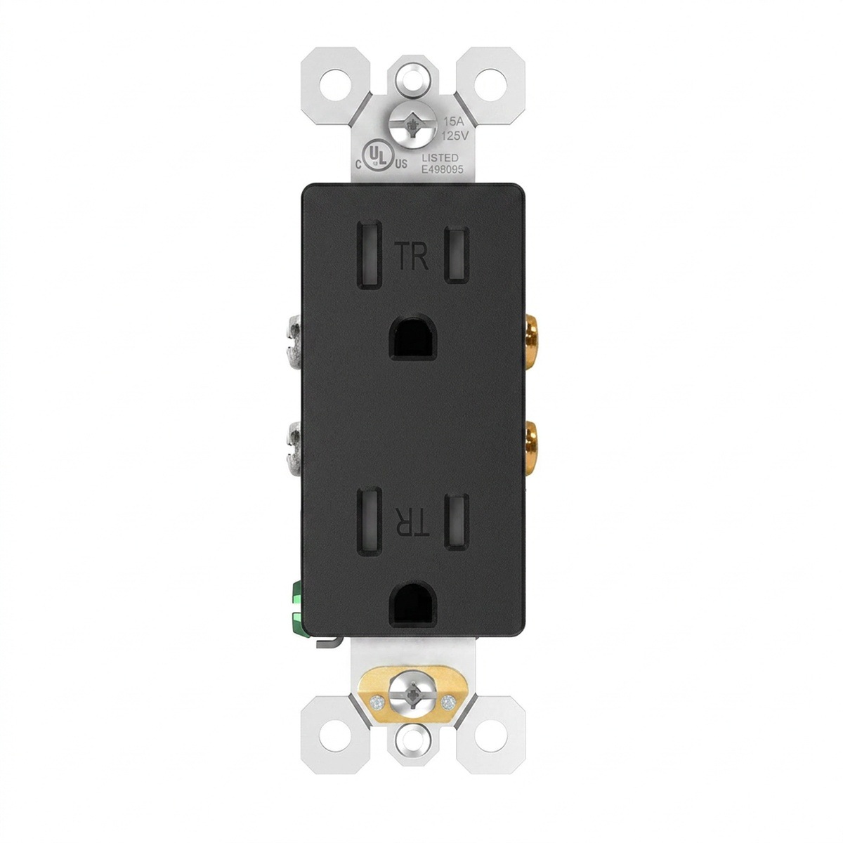 Comercio electrónico transfronterizo exclusivo para enchufes estándar estadounidenses UL decoración americana enchufes blancos TR 15A 20A 125V