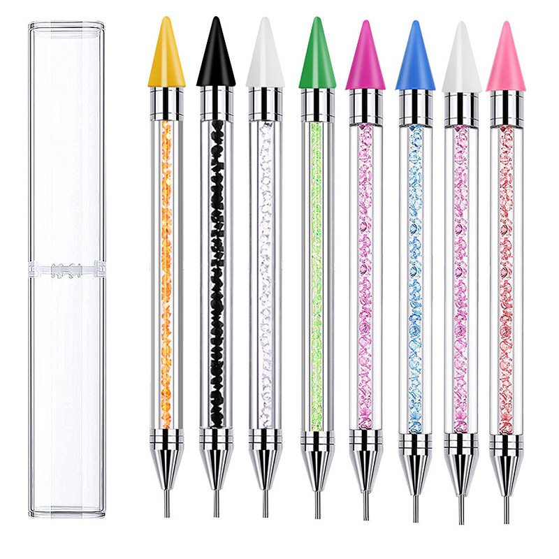 Double-Ended Dotting Pen Set, Dotting Pen Nail Art Tool, can be assembled with other tools