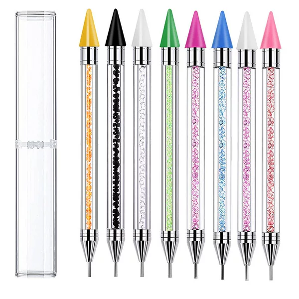 Double-Ended Dotting Pen Set, Dotting Pen Nail Art Tool, can be assembled with other tools