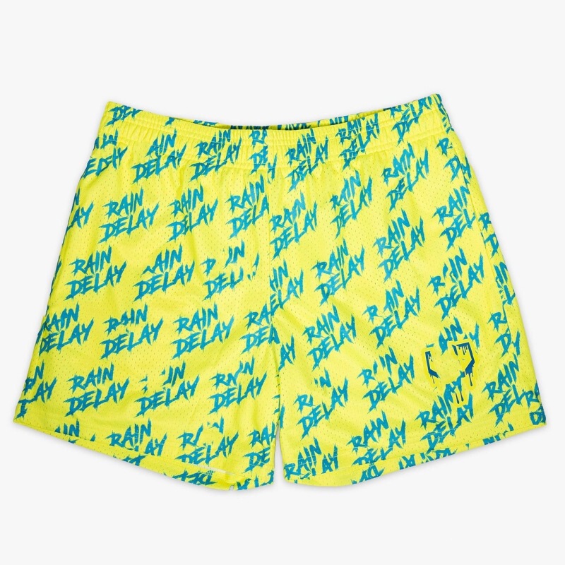 Trendy brand flamingo beach shorts for men, quick-drying, breathable, suitable for summer seaside swimming and vacation, loose-fitting shorts