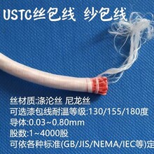 多股丝包线/USTC纱包绞线/涤纶尼龙丝包线/丝包漆包绞合线