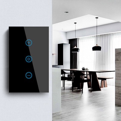 Graffiti rules wifi intelligence Dimmer switch alexa Long-range wireless Voice control Wall touch switch