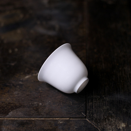 Bone China Tea Cup Tea Cup Household White Porcelain Cup Ceramic Kung Fu Tea Set Master Cup Kung Fu Tea
