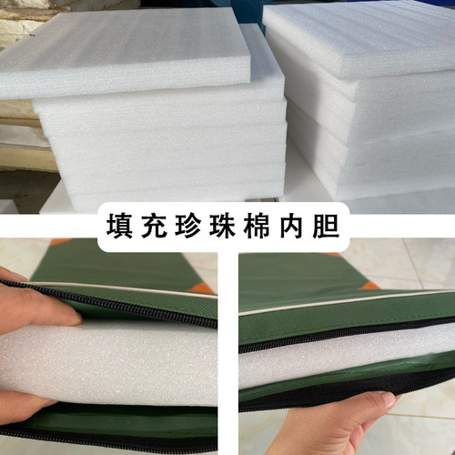 Gym mat for physical education training in middle school exams, sit-up mat, foldable and thick taekwondo practice mat, martial arts training mat