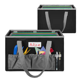 老师教学手提多用途可折叠悬挂文件夹教师收纳袋File Folder Tote