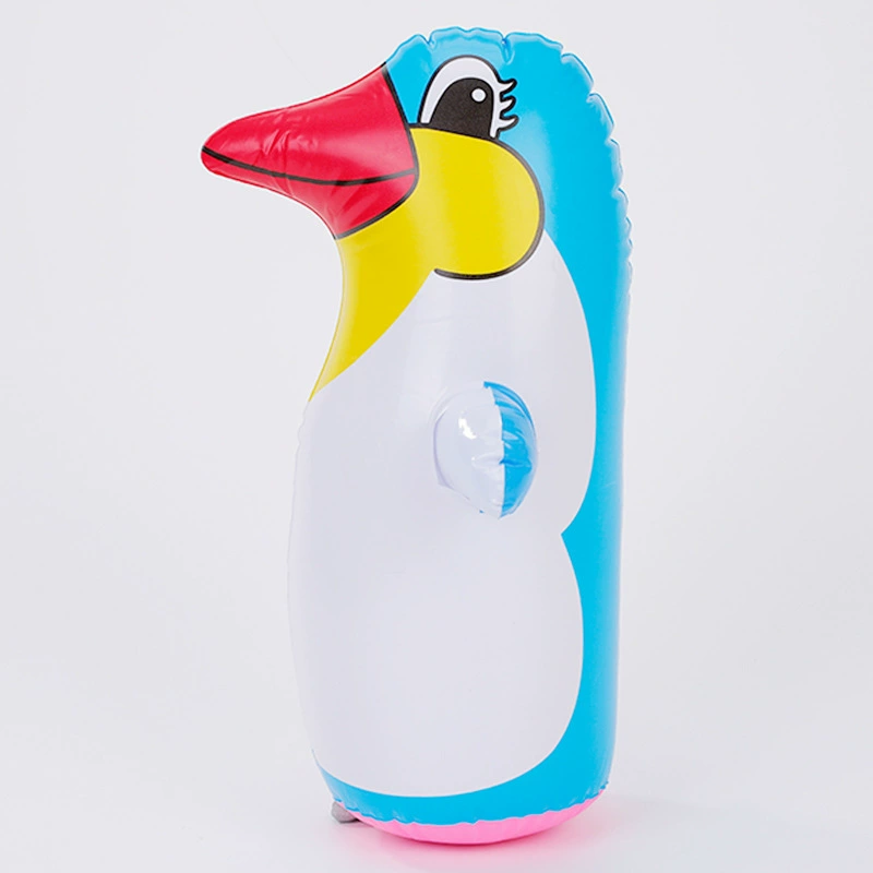 Надувная игрушка, карманная лялька-прилипала PVC, пингвин