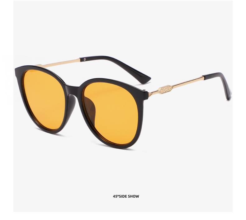 45g Weight Full Frame Glasses Structure Sunglasses Classification PC, UV400 Protection Lens Material Oval Frame Glasses Style Travel, Fishing Occasion Oval Pattern Unisex Gender IG Style, Casual Style IG Style Casual Oval PC UV400 Protection Oval Frame Full Frame Women's Sunglasses 6