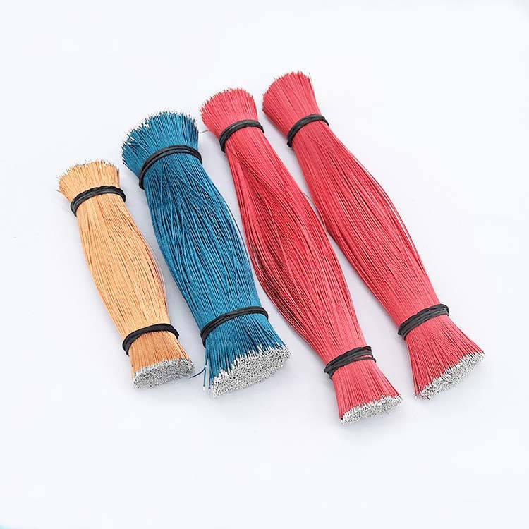 深圳厂家喇叭多股漆包线蓝牙耳机连接线单芯聚氨酯漆包线两头粘锡