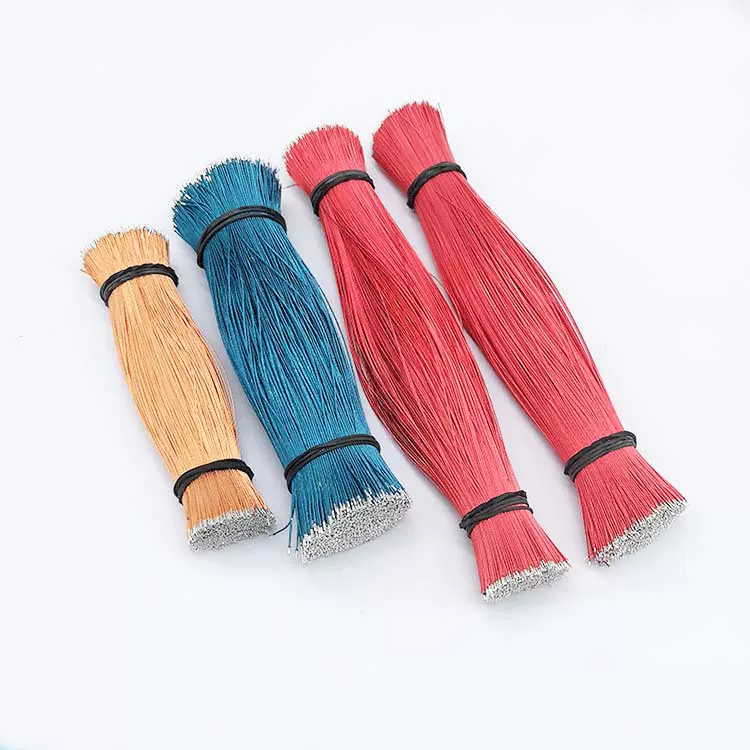 深圳厂家喇叭多股漆包线蓝牙耳机连接线单芯聚氨酯漆包线两头粘锡