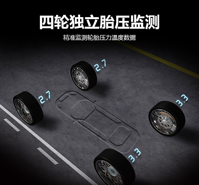 Tire Pressure Monitoring System Built-In Sensor Compatible with Buick Regal, Lacrosse, Excelle, Envision, and Mini Models