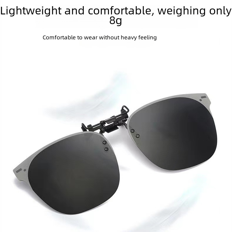Solglasögon Clip för män Ultra Light Driving Solglasögon_voghion.com