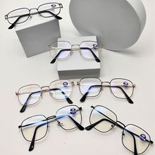 新款防蓝光眼镜镜架舒适时尚复古男女同款可配度数镜框厂家批发商