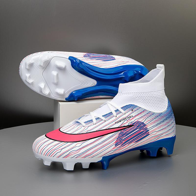 Tacos de Fútbol AG para Niños de Cuero Artificial, Ligero, para Césped Artificial image 1