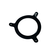 橡膠腳墊墊片桌椅家具儀器黑色錐形增高防滑減震機箱腳墊硅膠腳墊