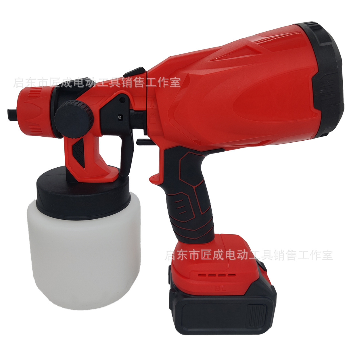 Pistola de pulverización eléctrica de comercio exterior máquina de pulverización de mano pintura de látex multifuncional pintura pequeña olla de pulverización eléctrica de litio doméstica