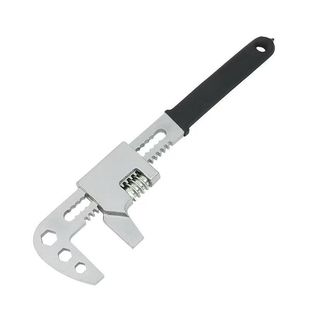 New F wrench multi-function right angle wrench adjustable wrench universal pipe wrench tool wrench large opening movable wrench