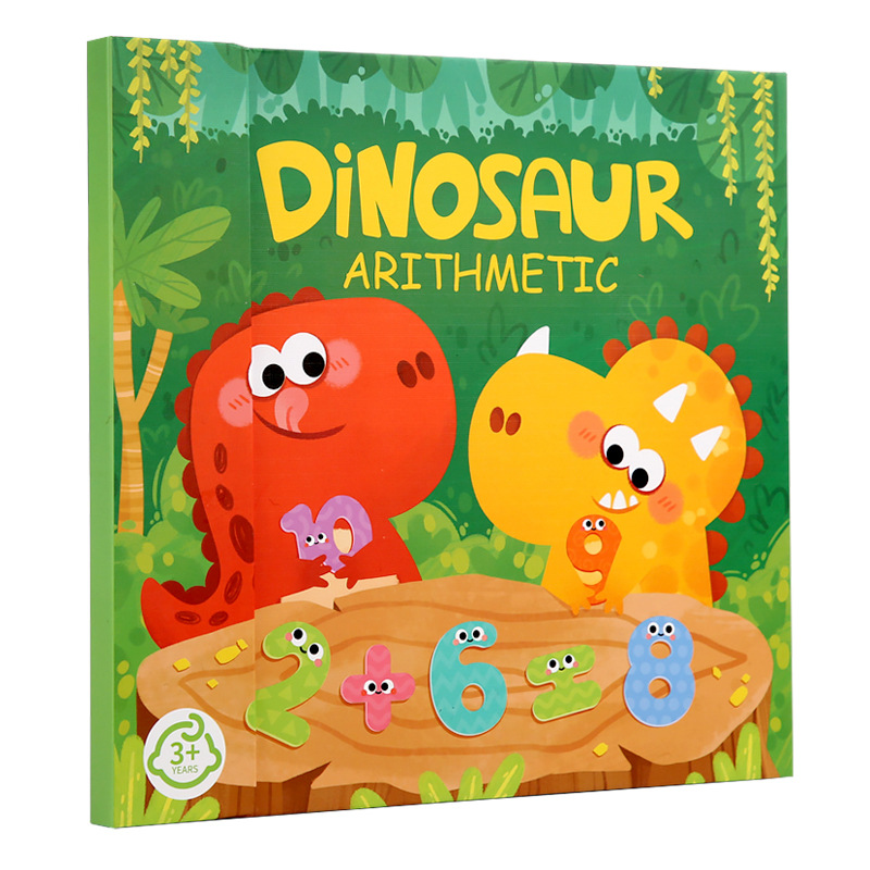 Diez-matriz de cuadrícula descomposición digital kindergarten Primer Grado estudiante de la escuela primaria Ilustración juguete aritmética menos de 20 ayudas de enseñanza de adición y resta