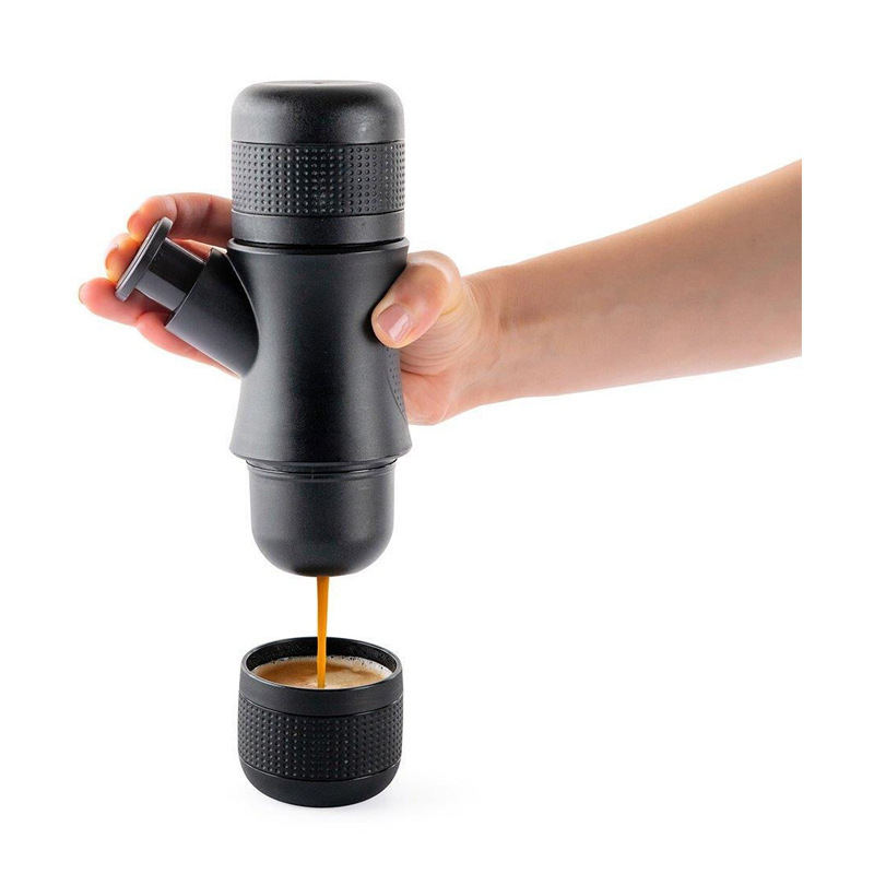Portable Manual Coffee Machine with Coffee Cup USB Mini Espresso Coffee Maker for Travel Outing Quick Coffee Making Portable Manual Coffee Machine with Coffee Cup USB Mini Espresso Coffee Maker for Travel Outing Quick Coffee Making