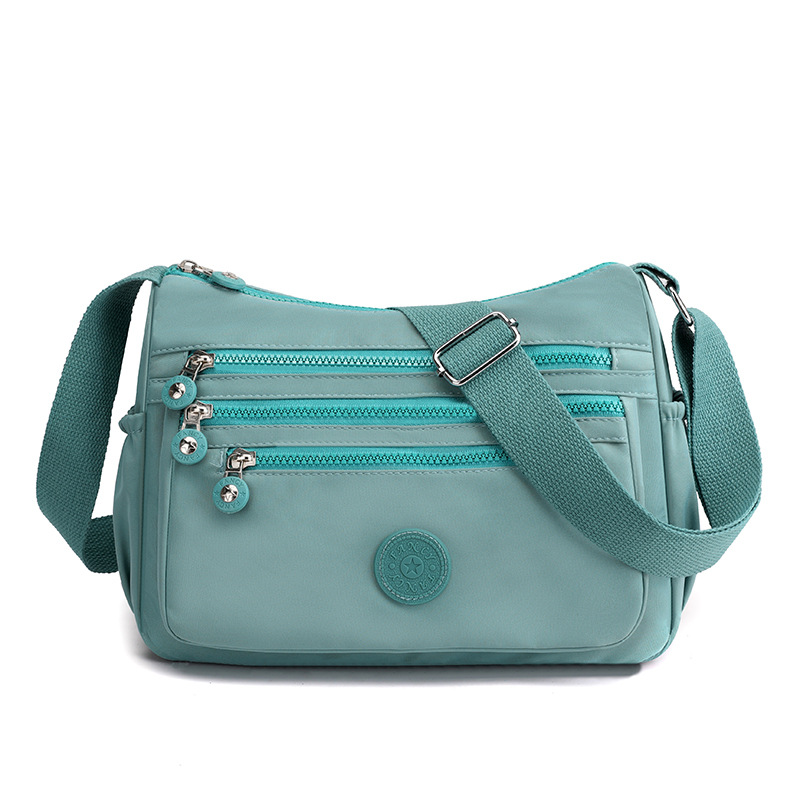 Impermeable bolsa de tela Oxford 2023 nueva bolsa de mensajero de hombro de nylon moda casual mujer bolsa de la madre bolsa de lona de las mujeres