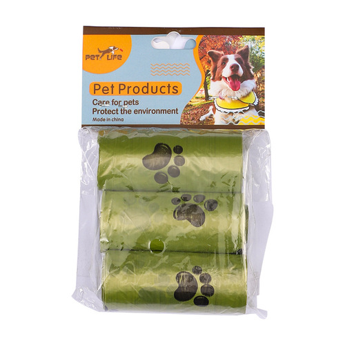 Thickened dog poop bag, poop shovel bag set, biodegradable garbage bag, poop bag, dog pet supplies