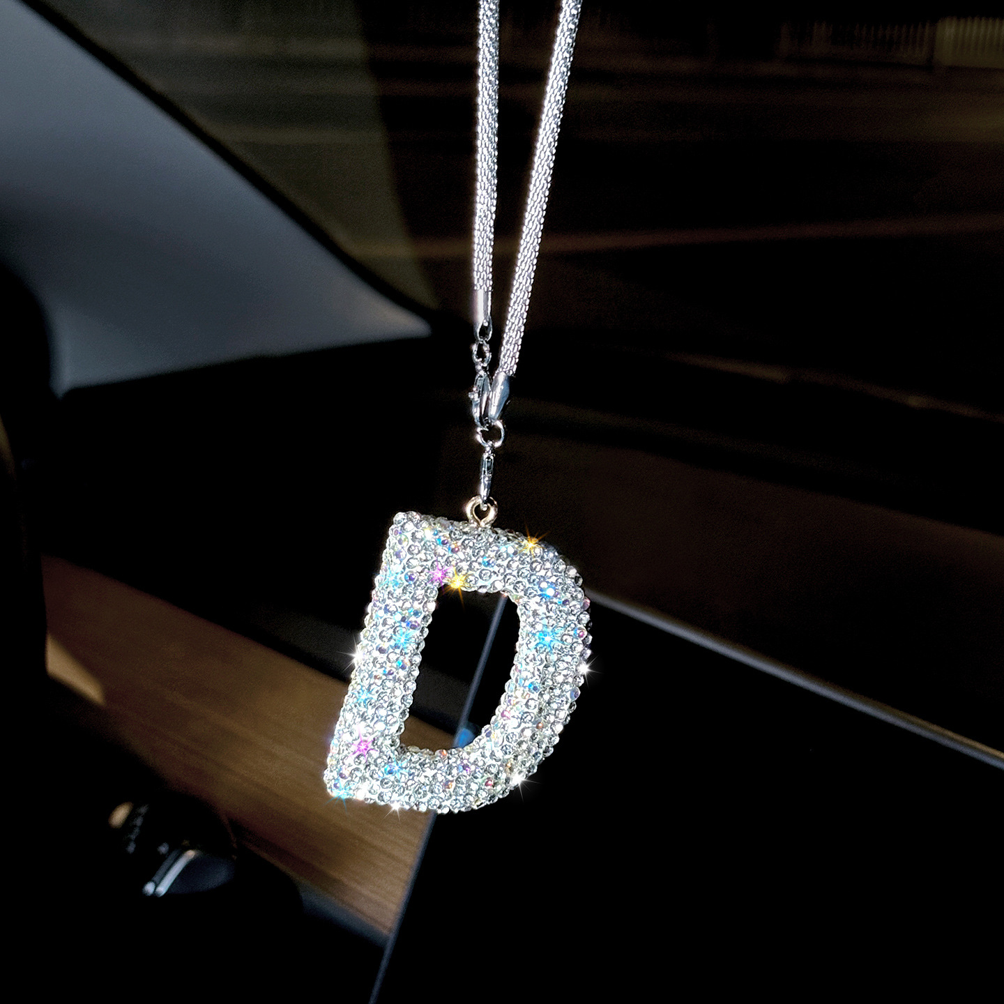 펜던트-다이아몬드 문자 [D]